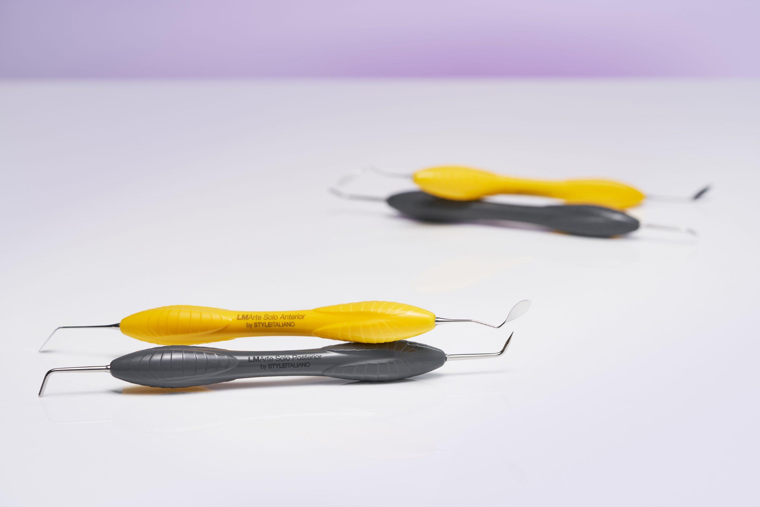 LM-Arte™ Solo Anterior and LM-Arte™ Solo Posterior instruments stacked on top of each other