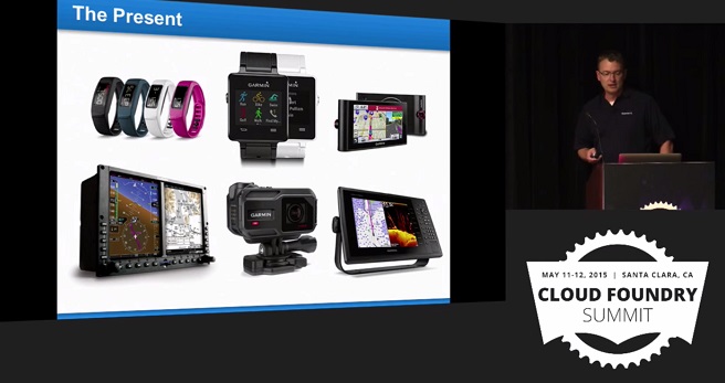 Garmin use case for Cloud Foundry: Company's present