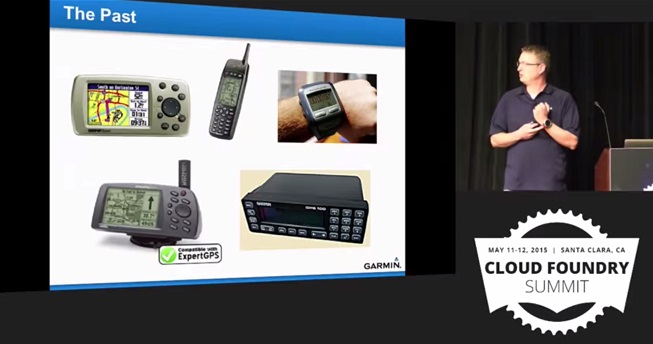 Garmin use case for Cloud Foundry: Company's past