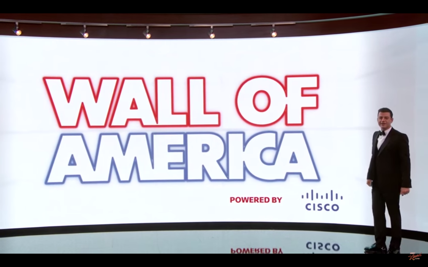 Jimmy Kimmel Debuts Wall of America